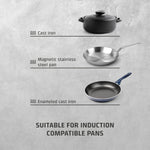 CASO Design Proslim 2000 Portable Induction Hob, Single Electric Hob With 10 Power Levels Up To 240°c