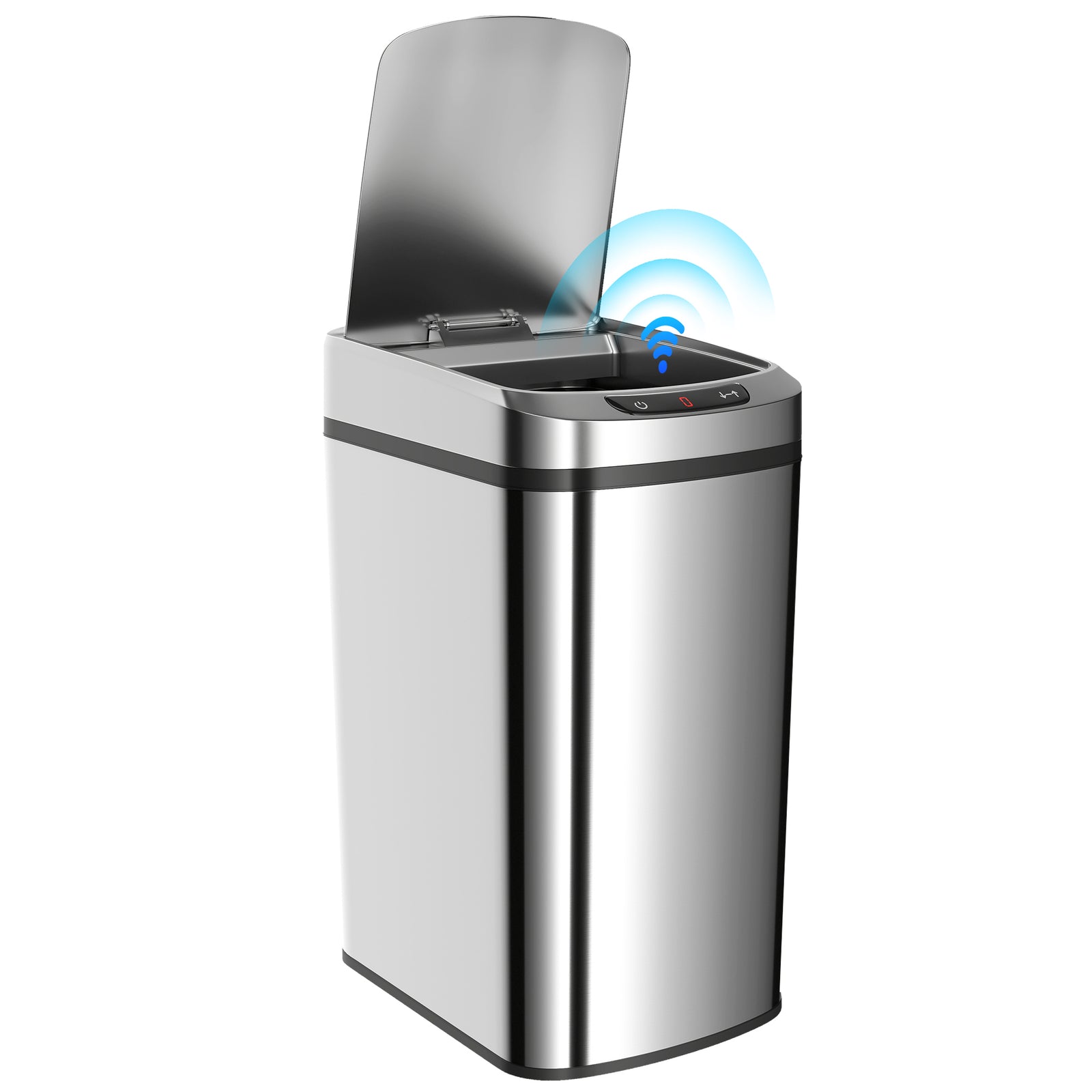 12l Sensor Bin, Automatic Touchless Motion Sensor Kitchen Bin | Silver