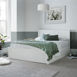 Dawson Wooden Ottoman Bed | King | White