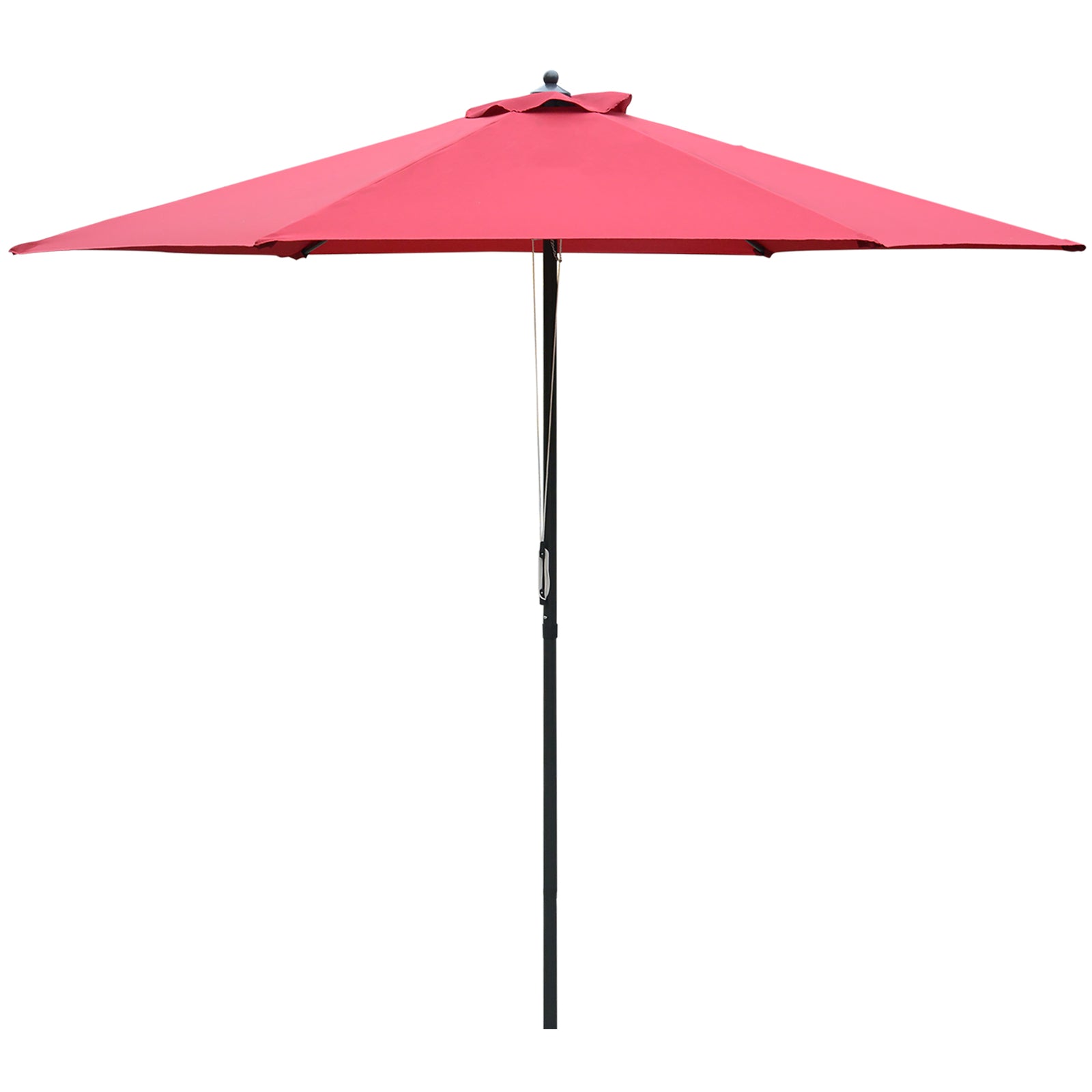 2.8m Patio Umbrella Parasol Outdoor Table Umbrella | Red