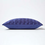 Crushed Velvet Cushion Cover | 30cm x 50cm | Navy Blue