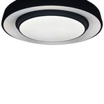 Naomi Stylish 38cm Black Led 24w(122w) Ceiling Lamp With Included Remote To Achieve Perfect Brightness And Temperature