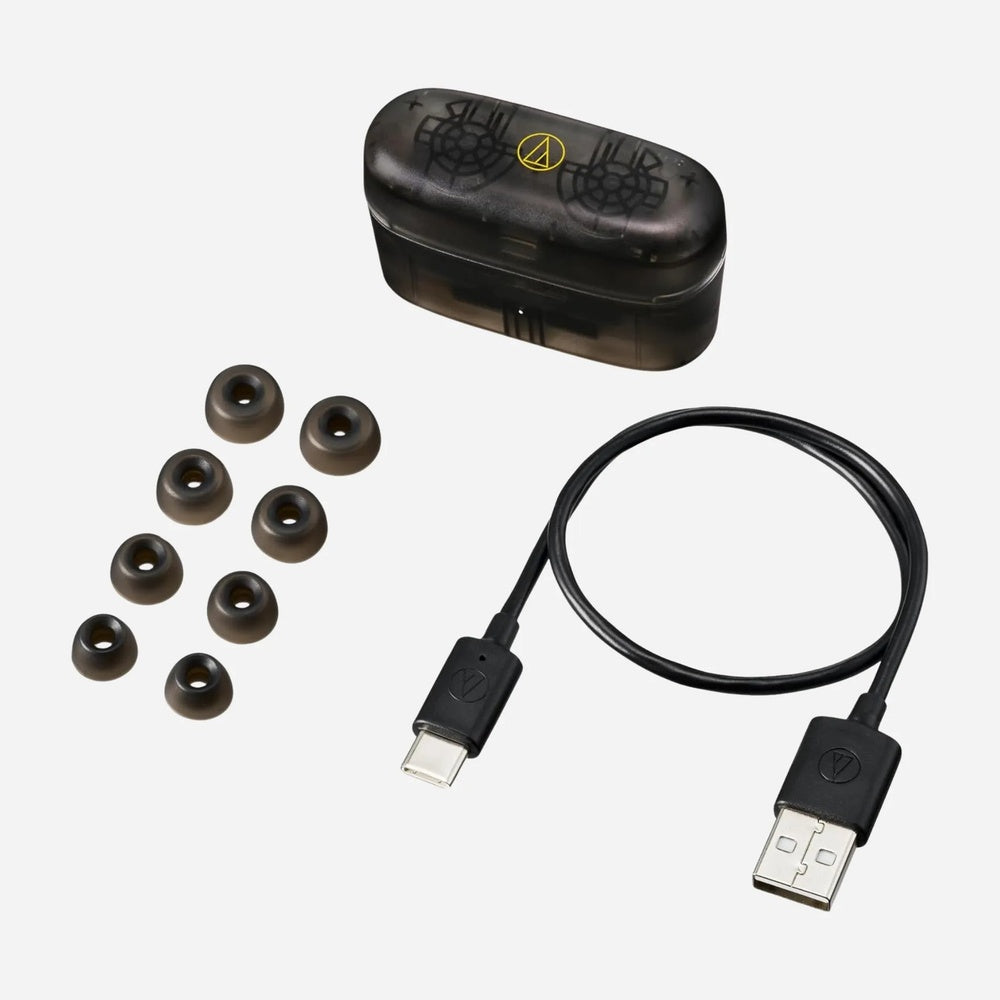 Ath-cks30tw+ Active Noise Cancelling Wireless Earbuds | Black