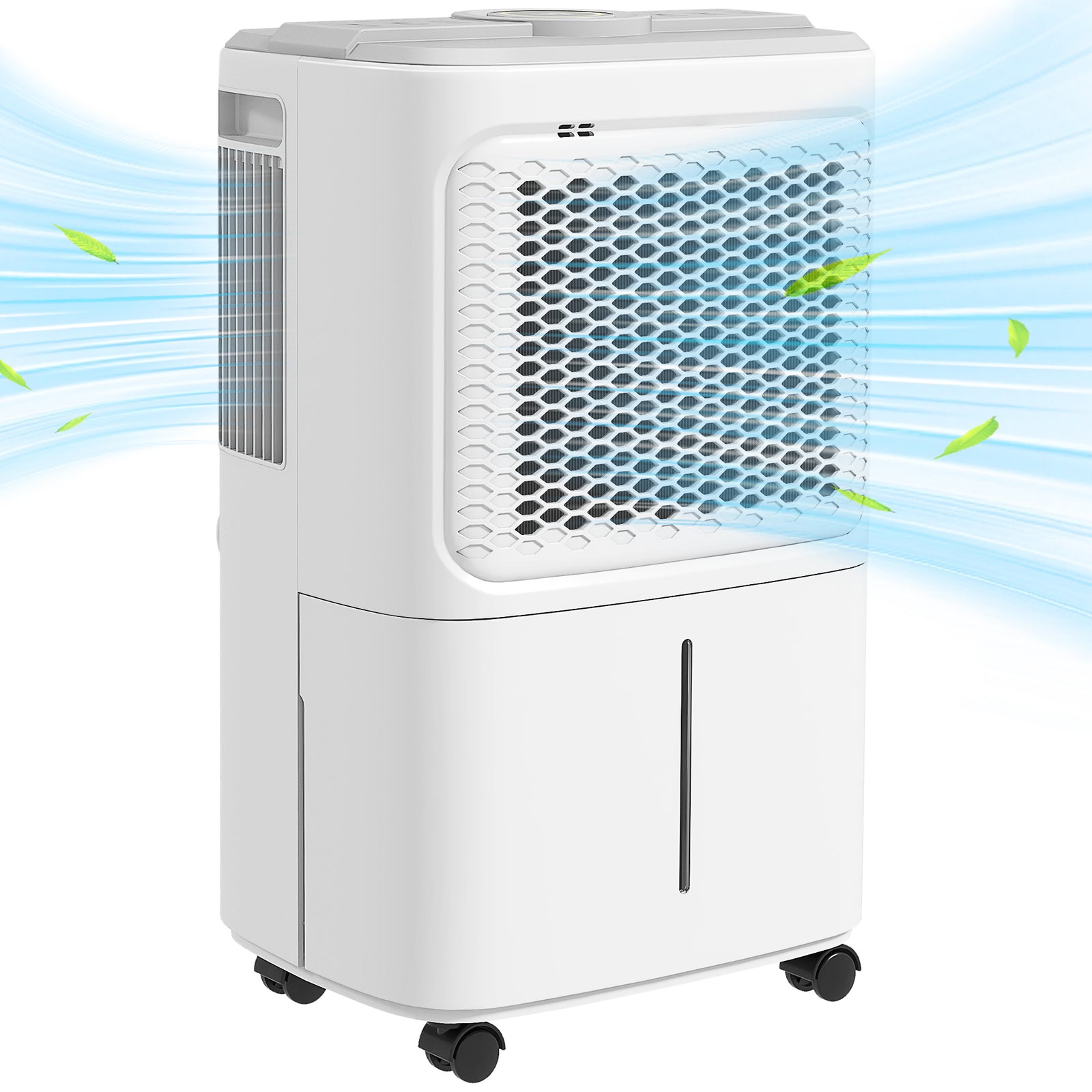 12l Per Day Small Dehumidifier With Humidity Light