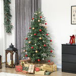 Christmas Tree, Full Spruce Xmas Tree, Easy Assembly | 6ft | Green