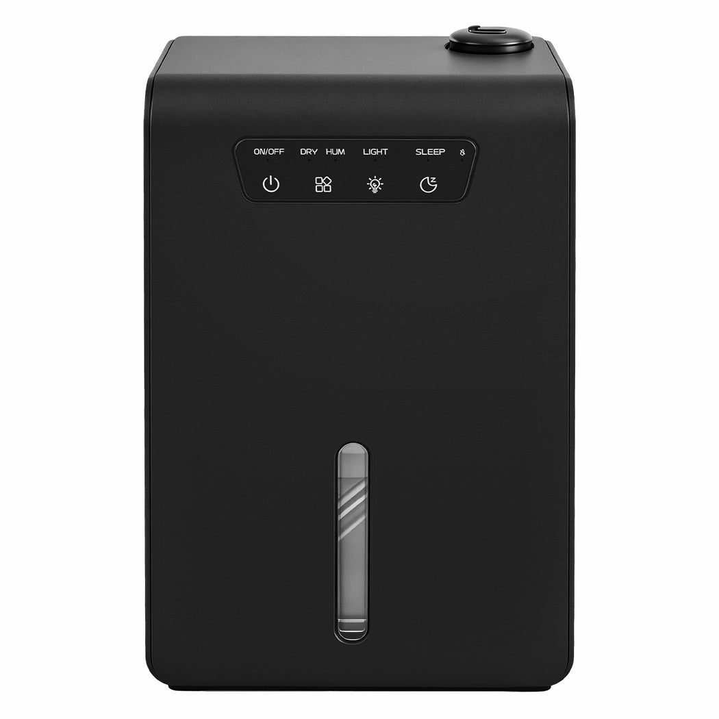 Spector Dehumidifier Humidifier 2 In 1 Portable Electric Led Auto Off Black 3.2l
