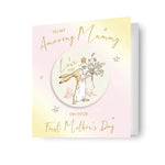 1st Mother's Day Card With Coaster Official Product