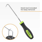 50 Weed Membrane Pegs With Tool