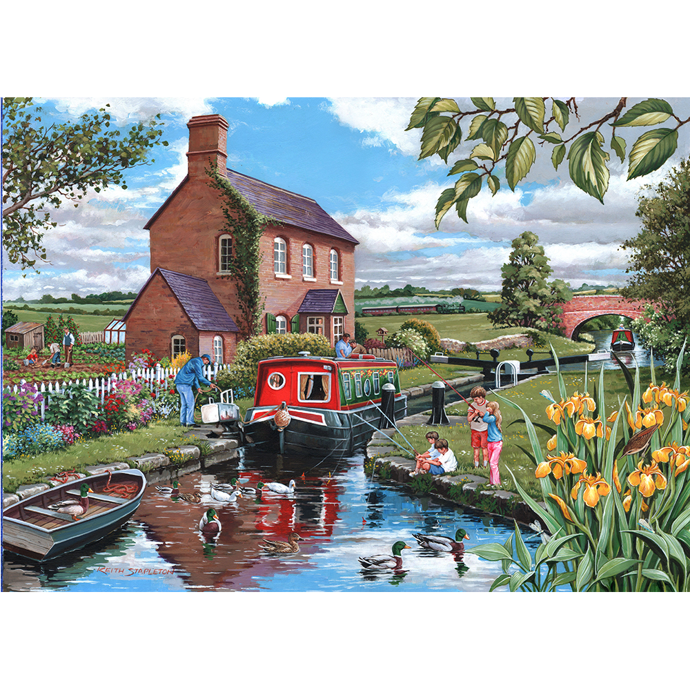 Keepers Cottage - 500 Piece Jigsaw Puzzle For Adults