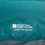 Unisex Adult Summit 250 Left Zip Square Winter Sleeping Bag | 200cm | Blue