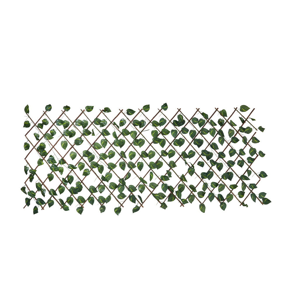 Pothos Leaf Artificial Hedge Panel | Large | Green
