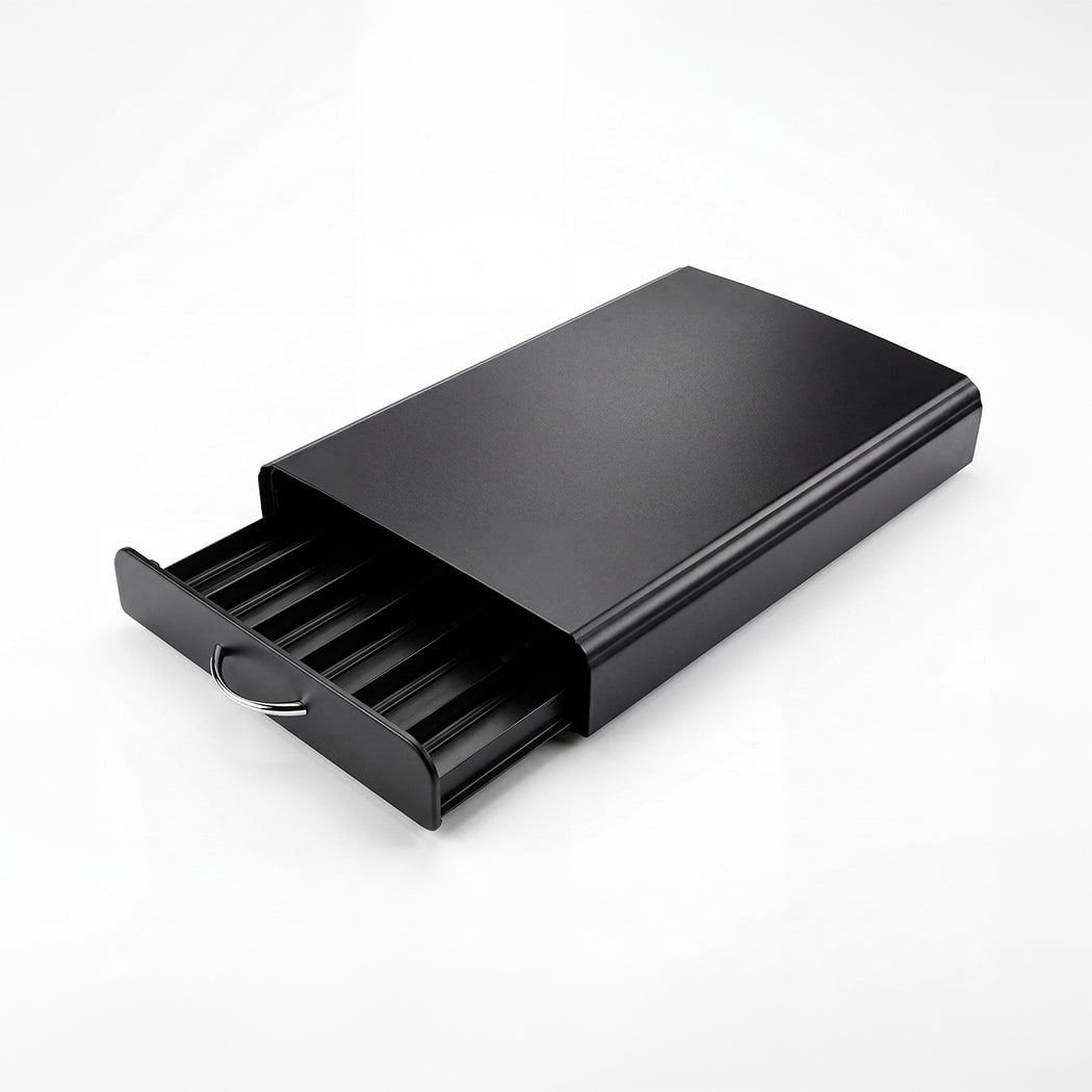 Toque Coffee Pod Holder Drawer For Nespresso Capsules 60 Pod Storage Stand Rack