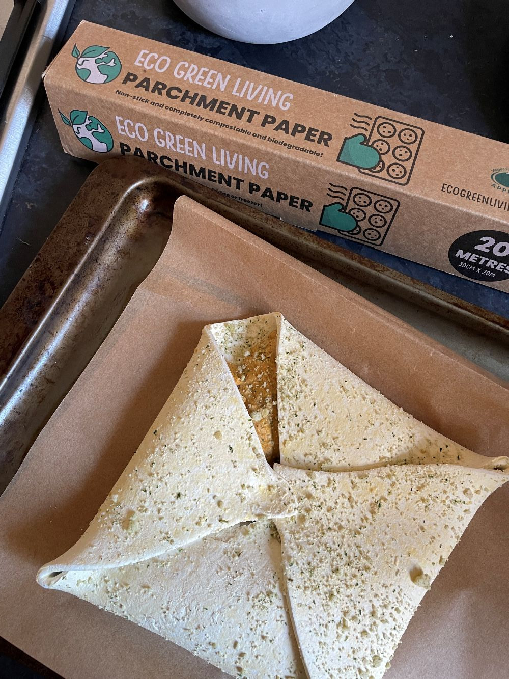Parchment Paper 30cm X 20m, 38gsm | Set of 4 | Brown