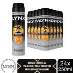 Sunset Fresh Antiperspirant Deodorant 72h Sweat Protection 250ml | Set of 24