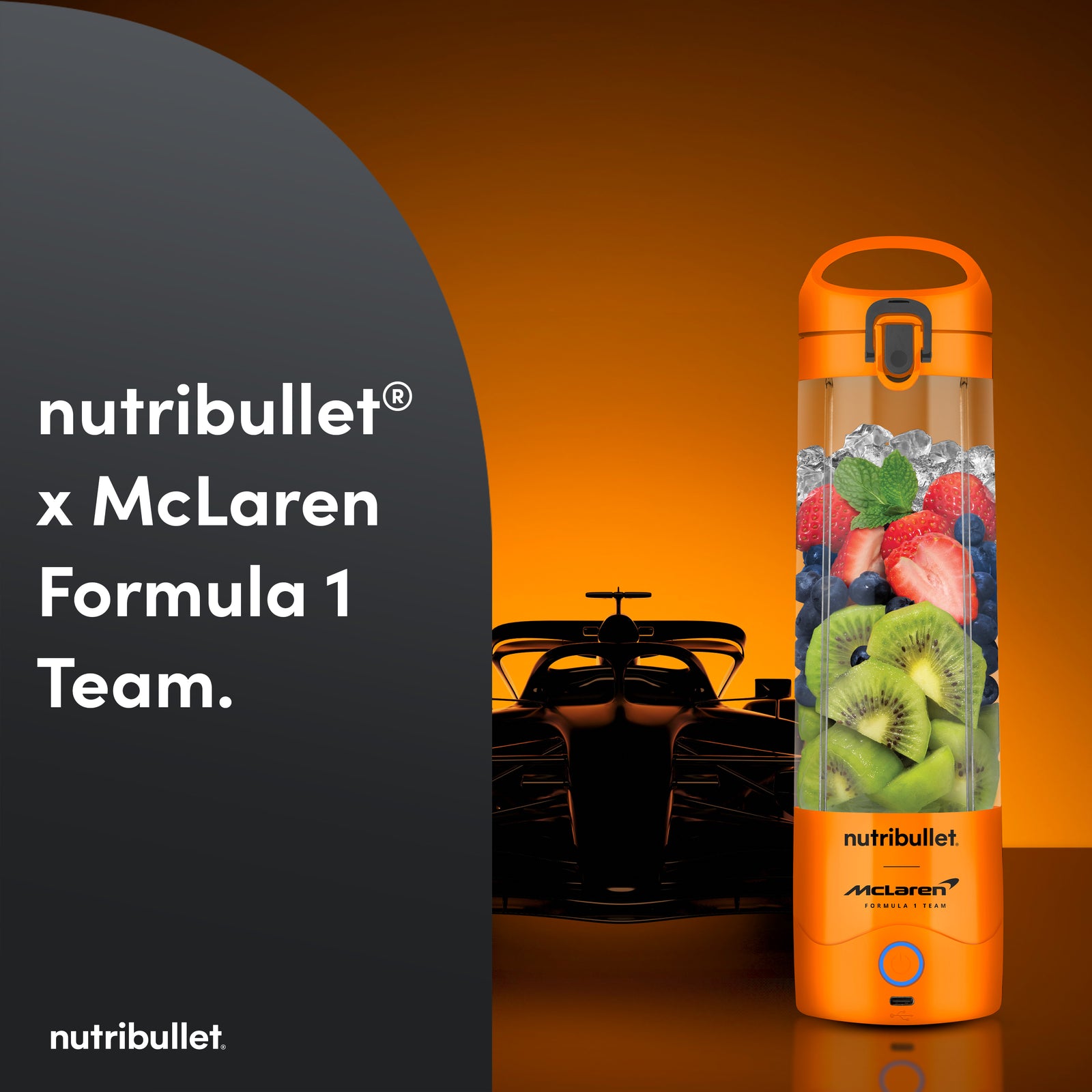 x McLaren F1 Team Portable Blender | Papaya