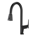 Kitchen Faucet With Pull Out Sprayer | Black