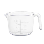 Clear Transparent Food Mixing Bowl With An Easy-to-pour Spout 0.8 L