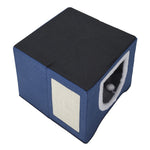 Foldable Multifunctional Cat Bed With Scratching Pad | Navy Blue