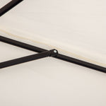 3m Half Round Parasol Balcony Shade