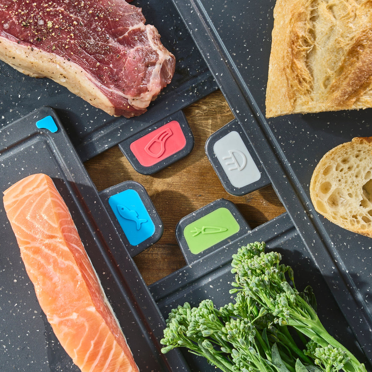 4 Piece Index Chopping Board Set