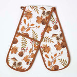 Autumn Woodland 100% Cotton Double Oven Glove