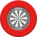 Pu Dartboard Surround Wall Protector | One Size | Red