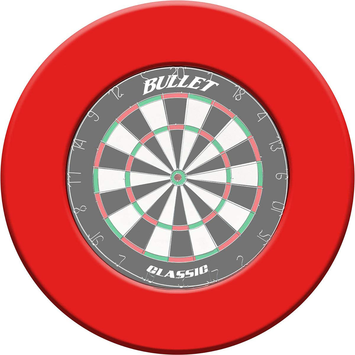 Pu Dartboard Surround Wall Protector | One Size | Red