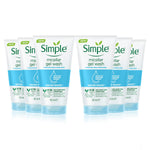 Water Boost Hydrating Facial Gel Wash For Dry Skin, 6pk X 150ml | Set of 6 | White