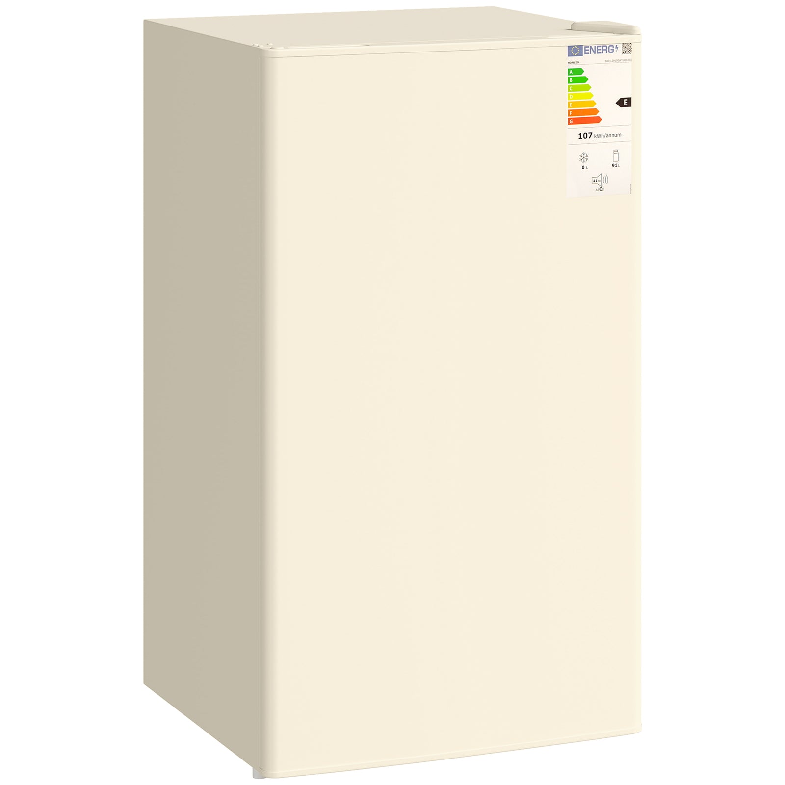 Freestanding Fridge, Under Counter Beige