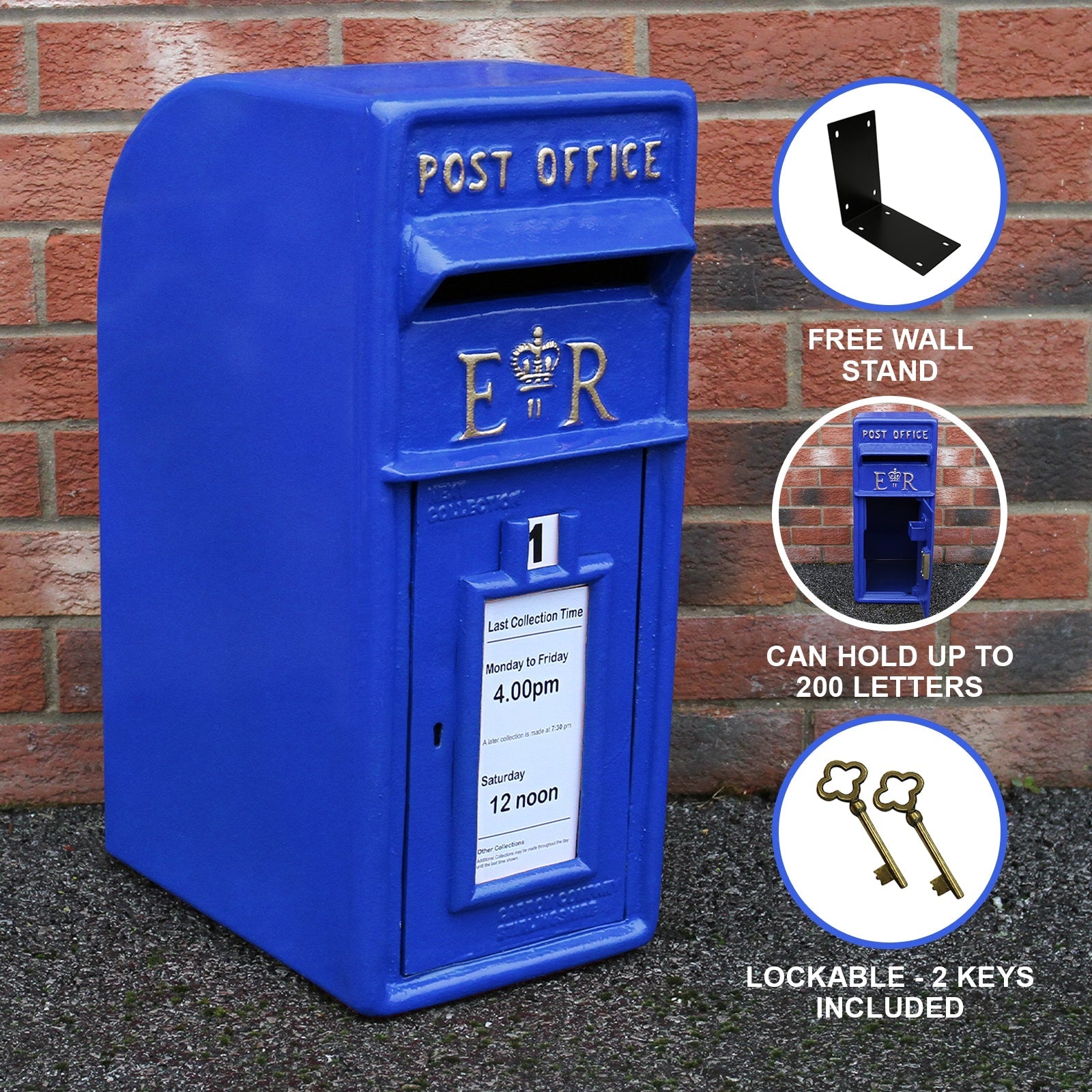 Post Box | Blue