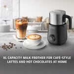 CASO Design Premiumlatte Xl Electric Milk Frother With 9 Programs, Hot Chocolate Maker - 750ml Capacity