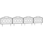 4pc Garden Fencing Panels Bed Border Animal Barrier