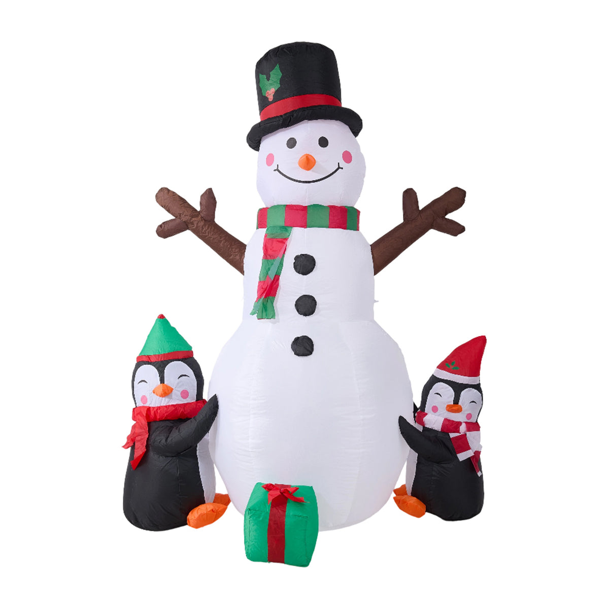 Breeins 180 Cm/6 Ft Blow Up Christmas Snowman Inflatable Decoration With Led Lights