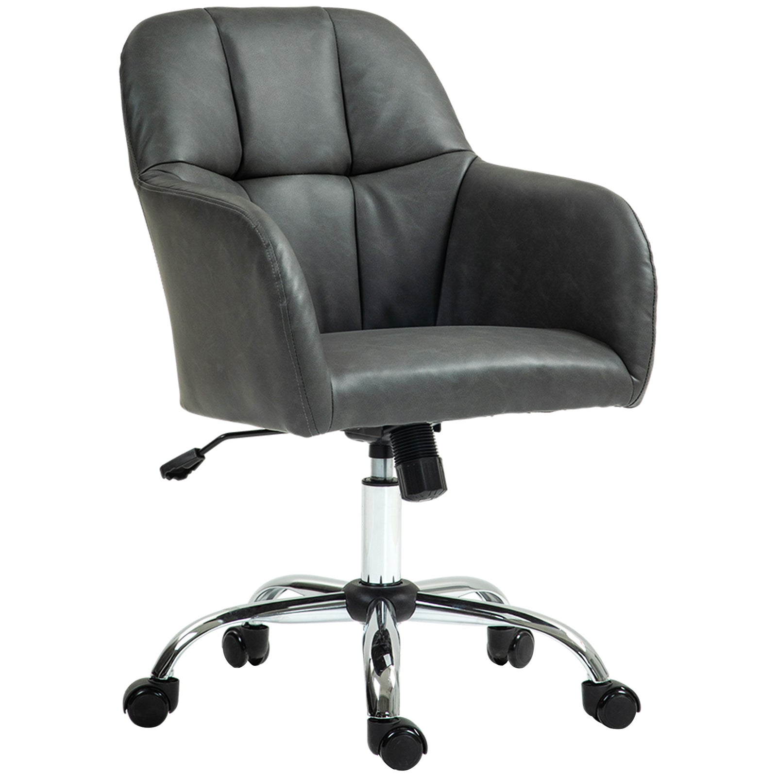 Pu Leather Swivel Office Chair