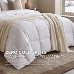 Luxury Hotel Quality Super Microfibre 13.5 Tog Winter Duvet | Double | White