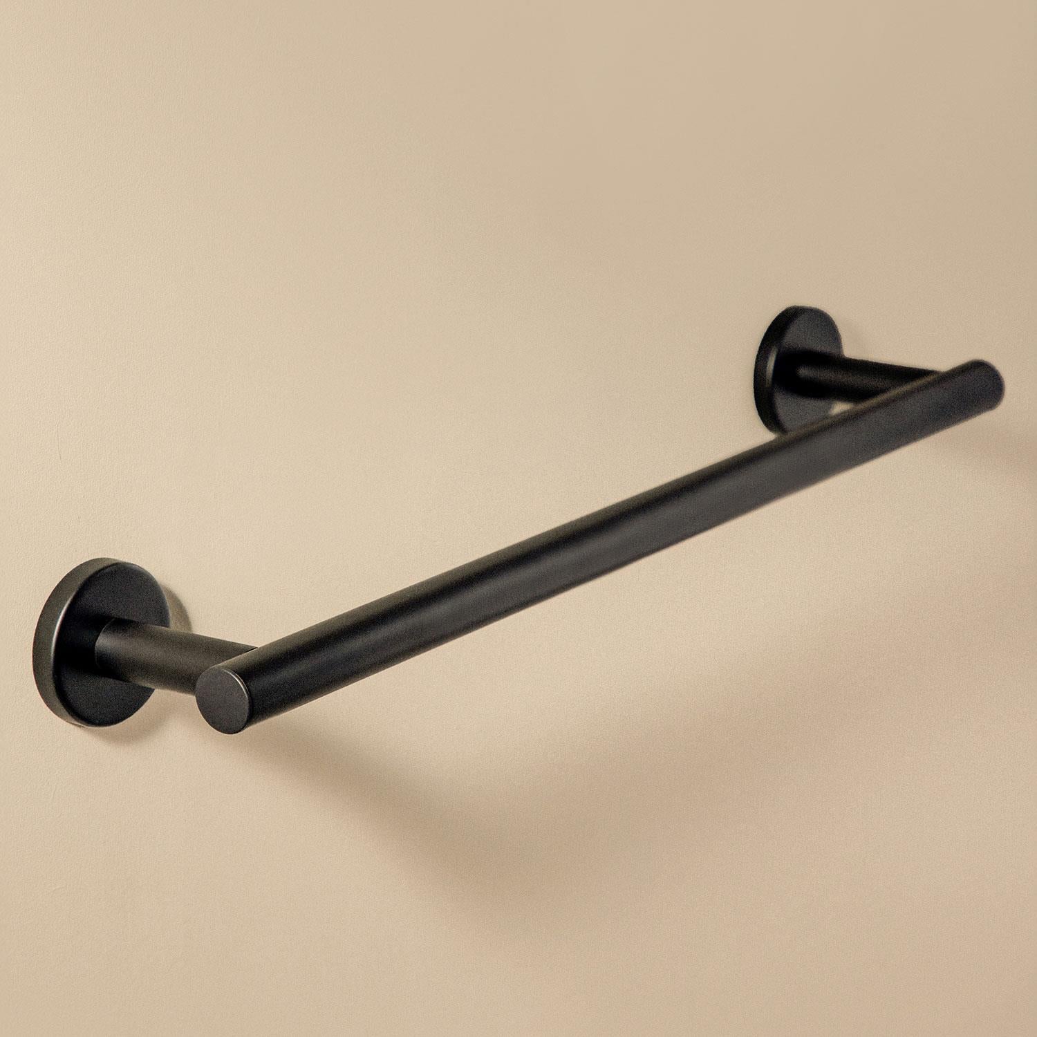 Towel Rail Matt Black Architect Sp (30cm)