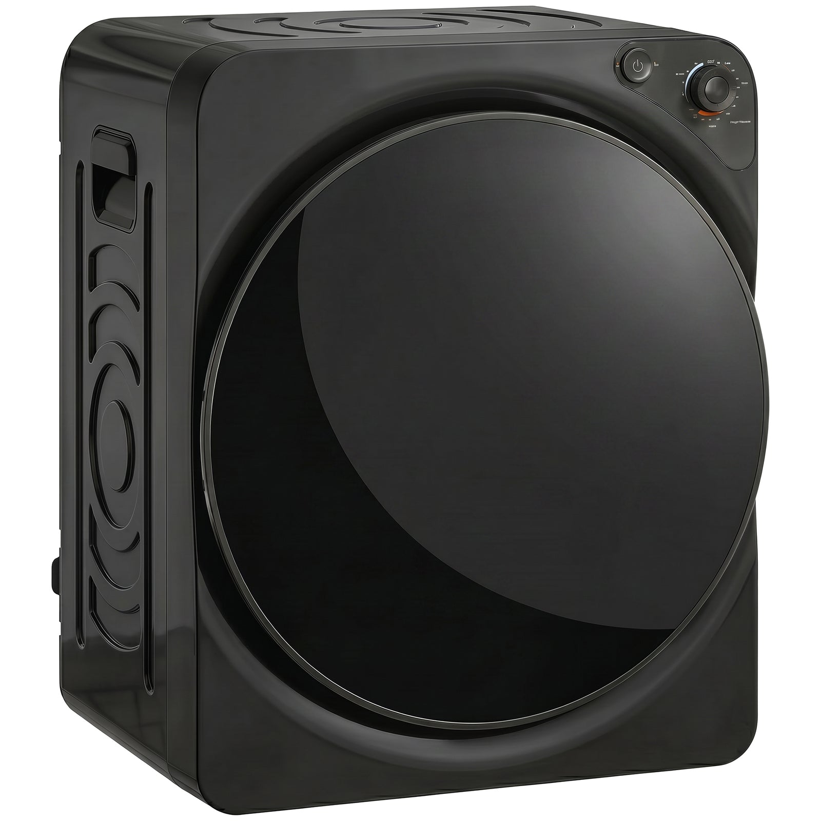 5kg Vented Tumble Dryer, Compact Dryer With 5 Drying Modes | Black