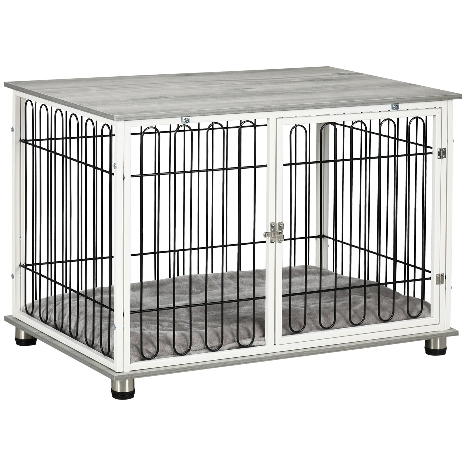 Dog Crate Indoor W/ Washable Cushion - Small/medium