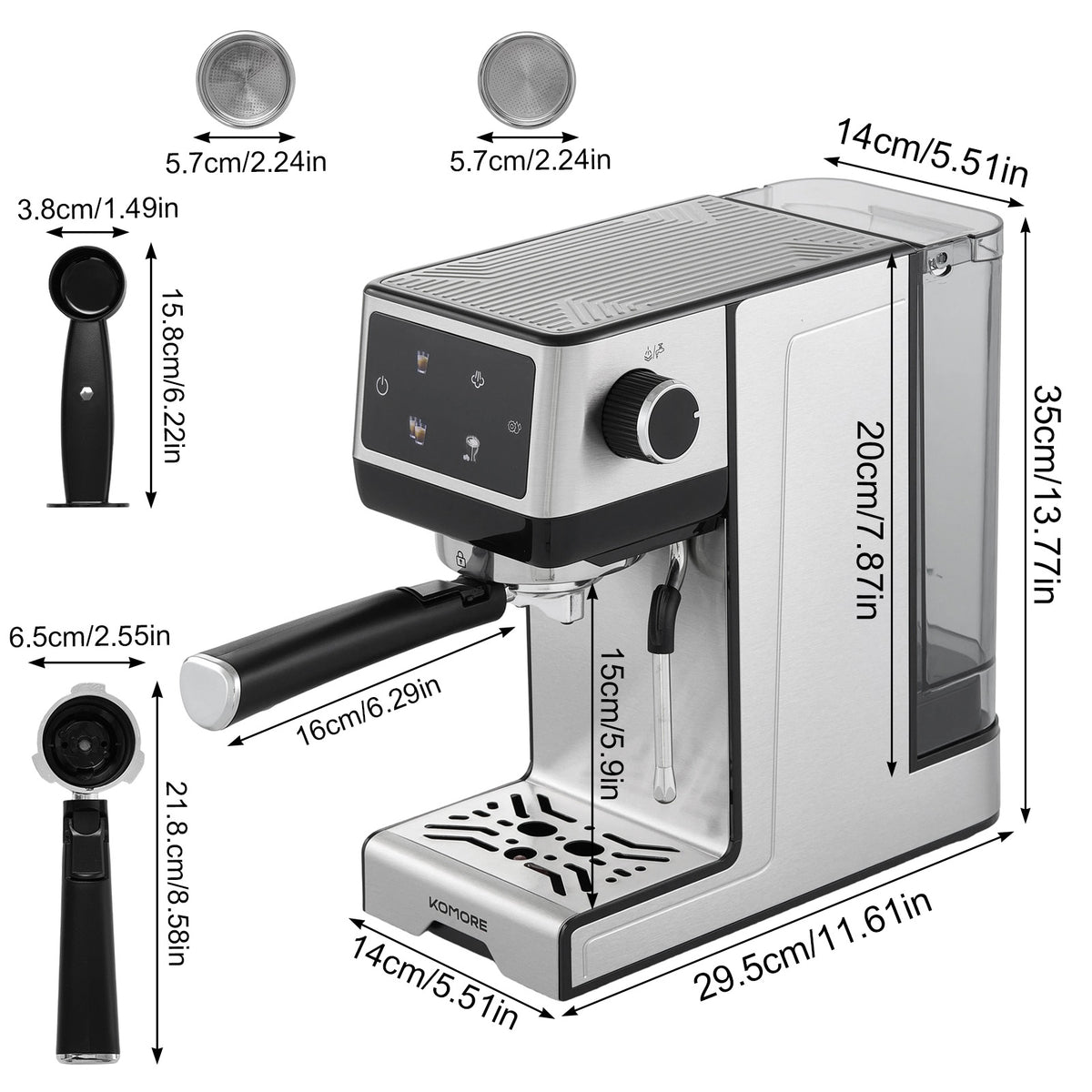 Espresso Machine With Milk Frother