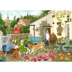 Welcoming Committee - Big 500 Piece Jigsaw Puzzle For Adults, With Extra Large Pieces