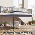 2-tier Gazebo Cover Replacement, 30+ Uv Protection