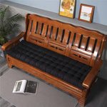 Sun Lounger Cushion Chair Sofa Cushion Cover Black
