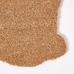HOMESCAPES Coir Cat Shaped Non-slip Doormat