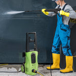 Garden 1800w Pressure Washer, 150 Bar, 6m Hose | Green