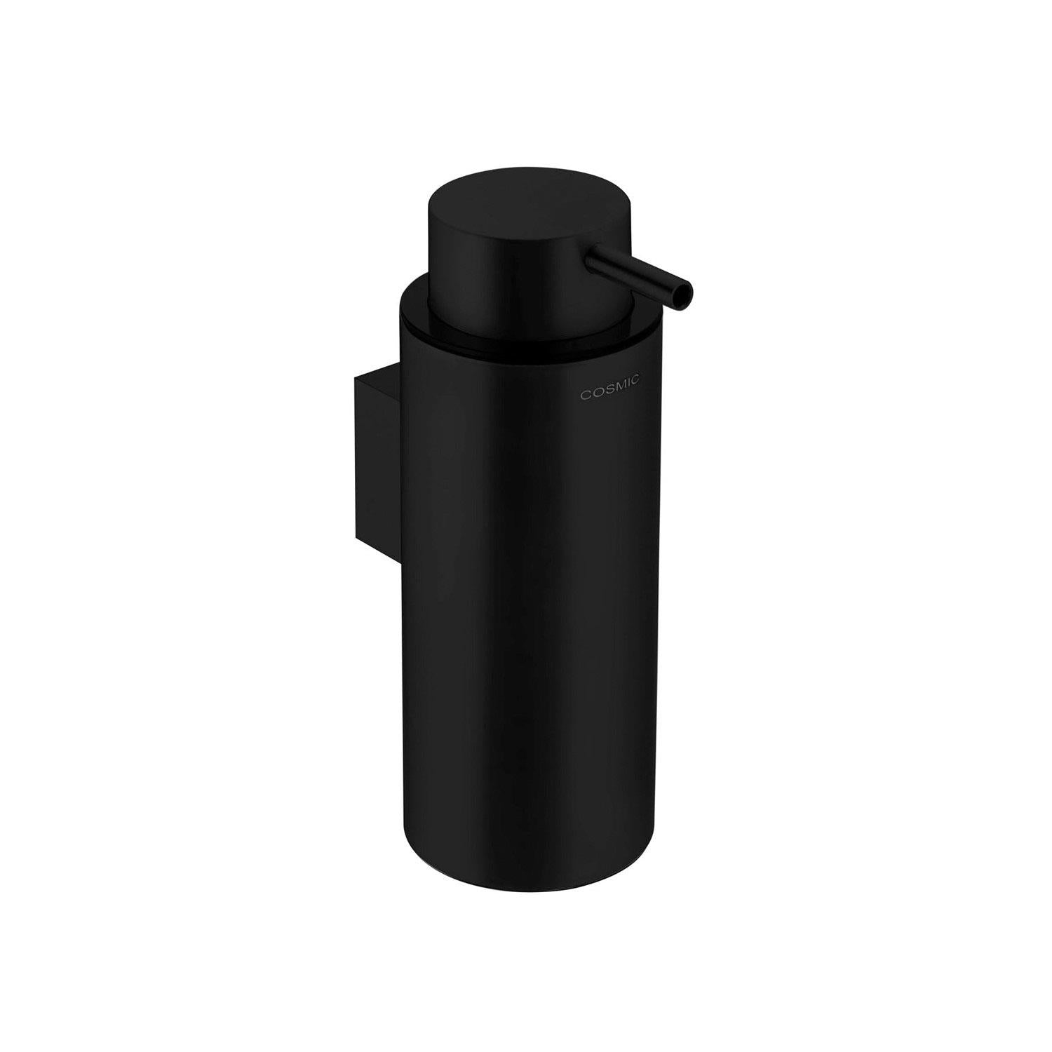 Soap Dispenser, 200ml Capacity, Matt Black, Logic Collection