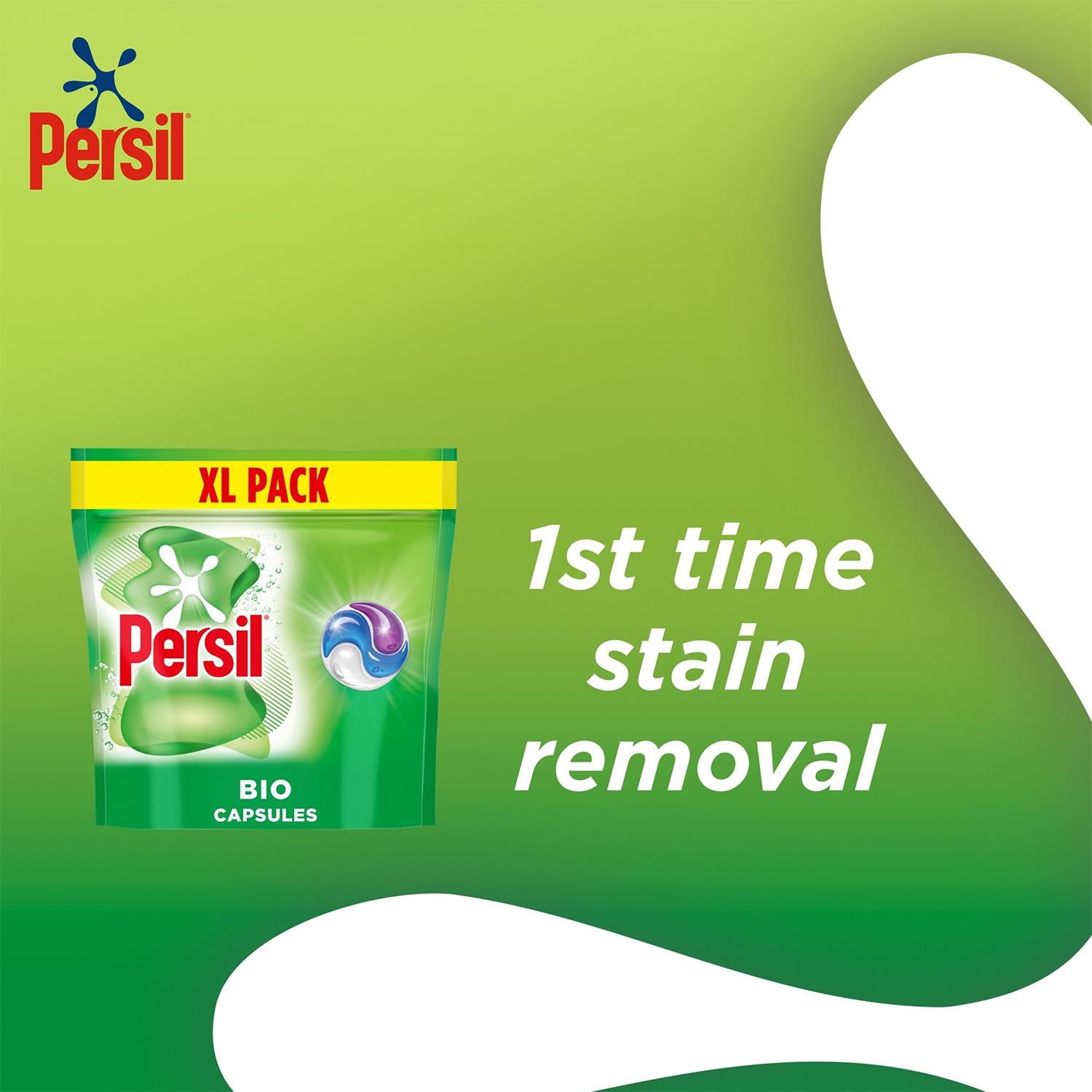 Xl 3 In 1 Bio Washing Capsules Tough Stain Removal 39 Washes, 3 Pack