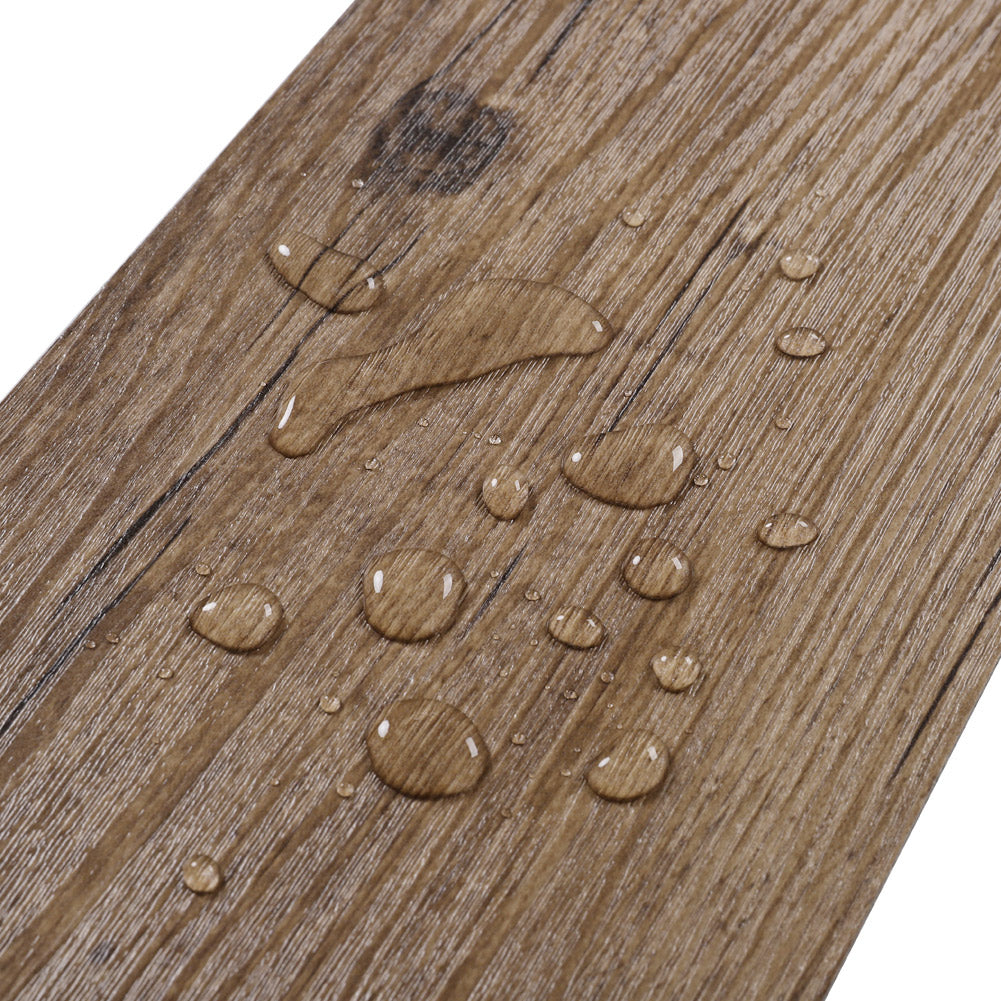 Rustic Wood Effect Grain Self-adhesive Pvc Flooring