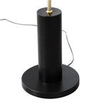 127cm Height E27 1-light Fabric Lampshade Floor Lamp With Foot Switch