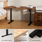 Electric Standing Desk Height Adjustable With Memory Control | Brown