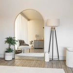 Akiko - Gold Metal Arched Mirror | 180cm x 105cm